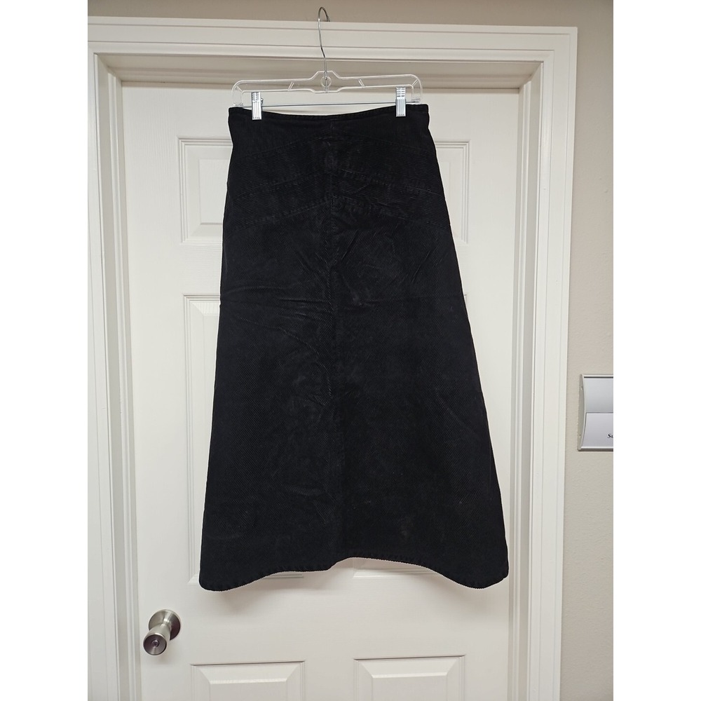 Woolrich Vintage Womens Corduroy Skirt Sz 8 Maxi A Line 30w 36.5L